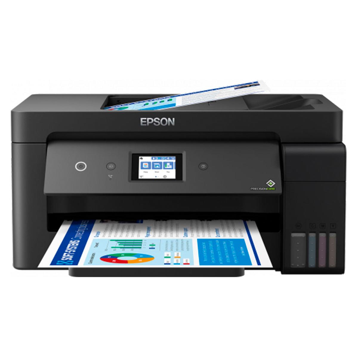 Impresora Multifunción A Color Epson Ecotank L14150 Con Wifi 220v